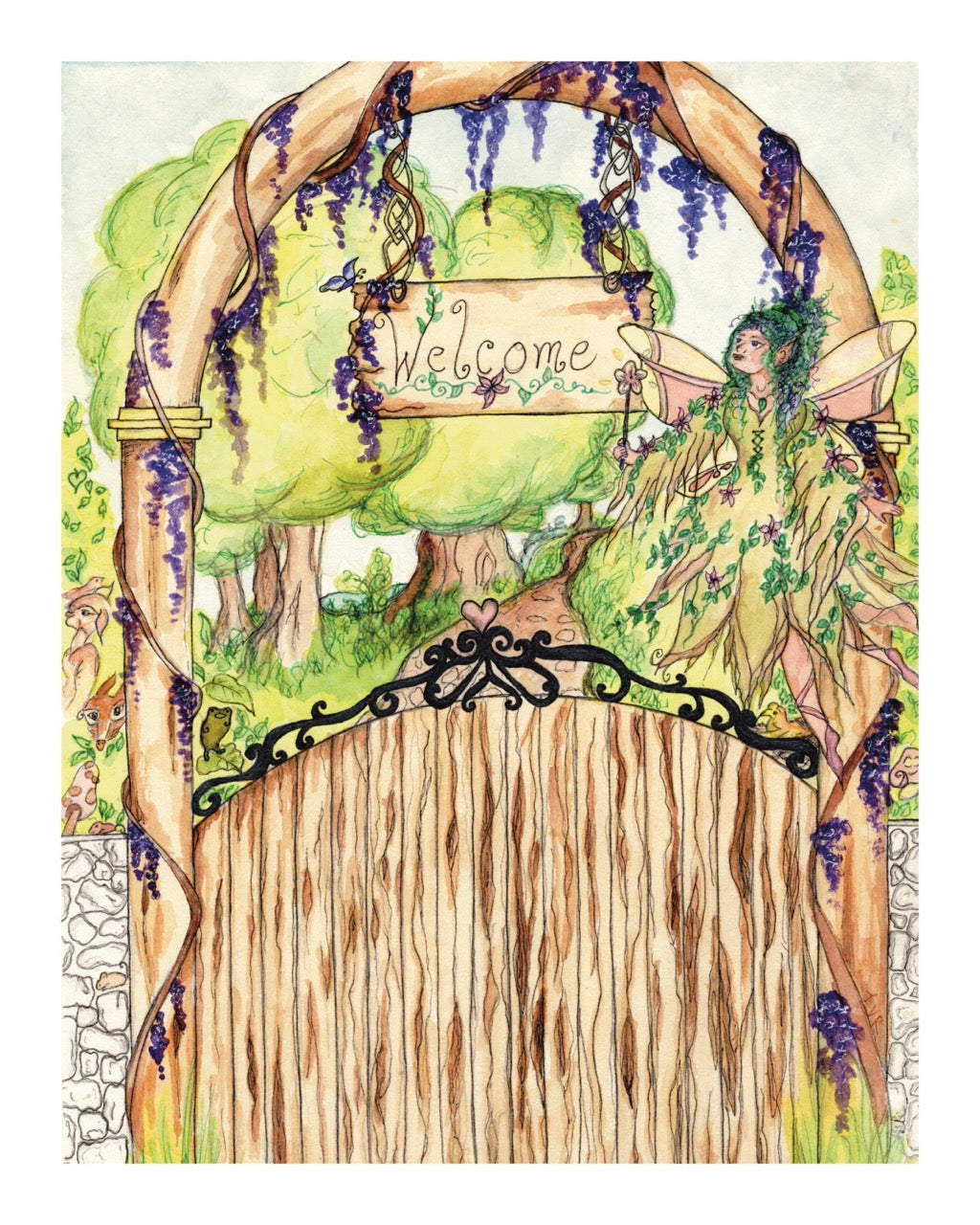 "Welcome to Faery" - Giclée Art Print