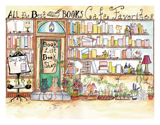 "All the Best Books" - Giclée Art Print