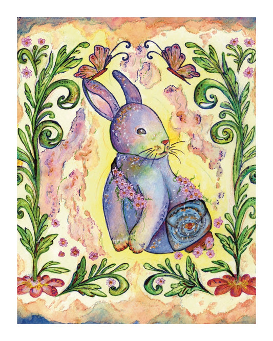 "Sweet Dreams Bunny" - Giclée Art Print