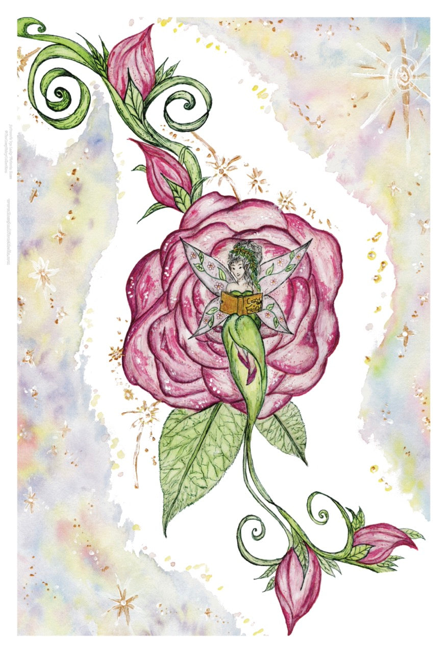 "The Cozy Fairy" - Giclée Art Print