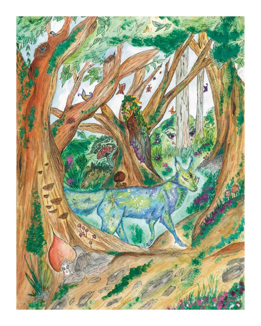 "Fae Fox" - Giclée Art Print
