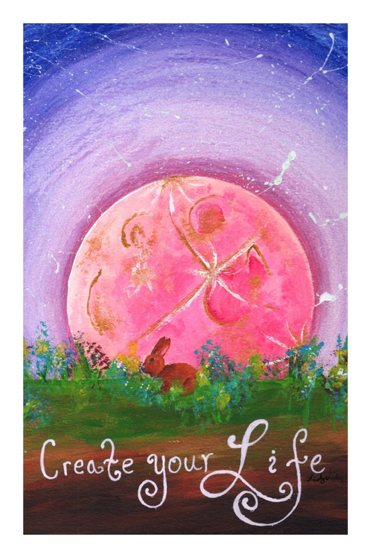 "Hare Moon" - Giclée Art Print