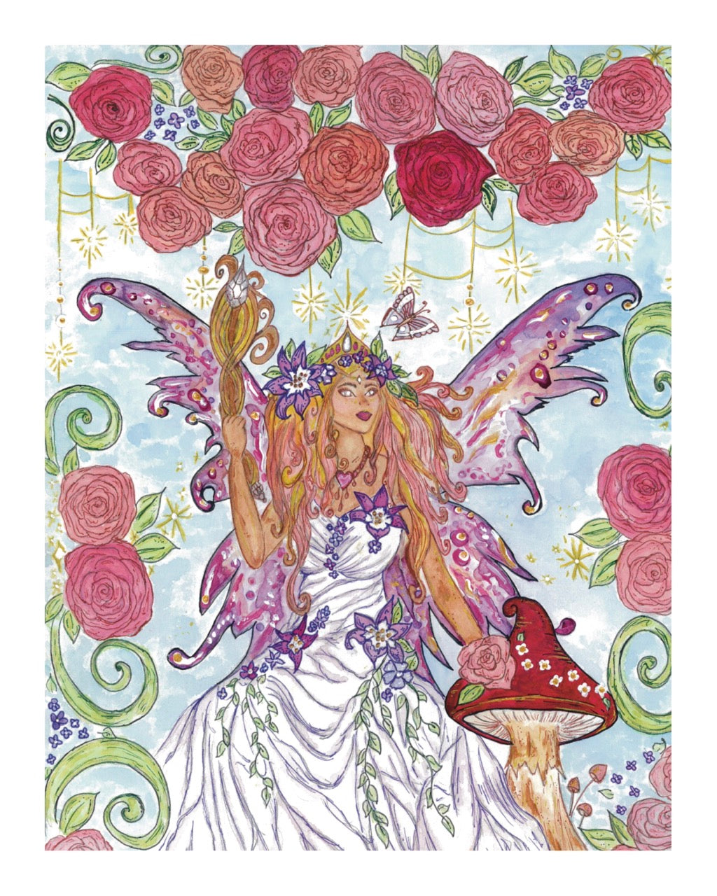 "Queen of Faerie" - Giclée Art Print